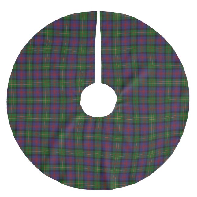 Logan Tartan Plaid Tree Skirt (Front)
