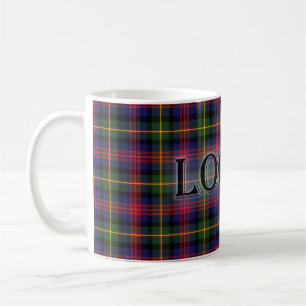  Logan Tartan with the Last Name Coffee Mug