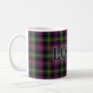 Logan Tartan with the Last Name Coffee Mug