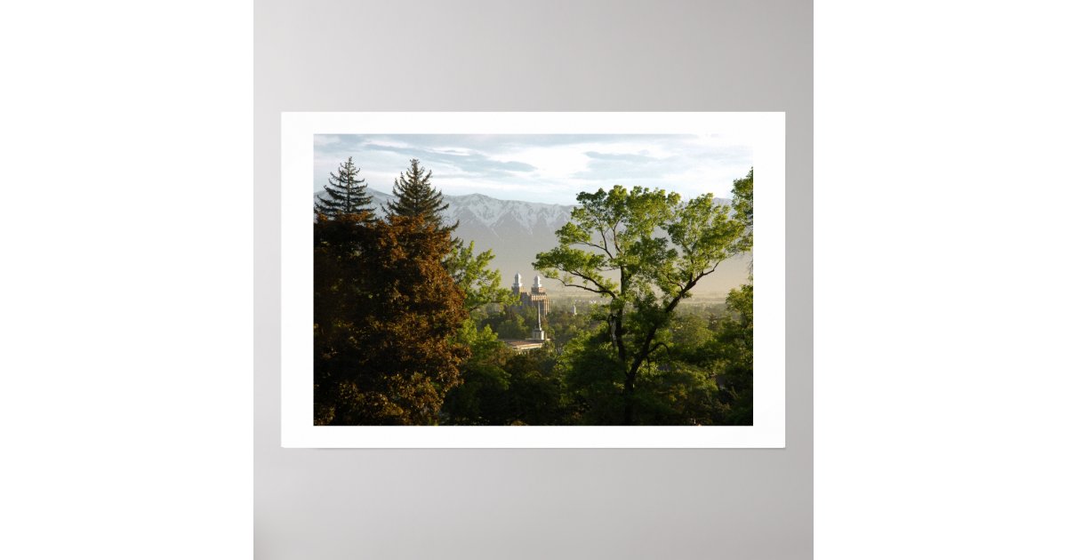 Logan Temple Poster | Zazzle