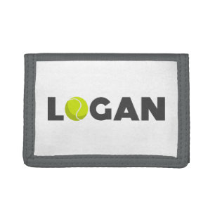 Logan Tennis Trifold Wallet