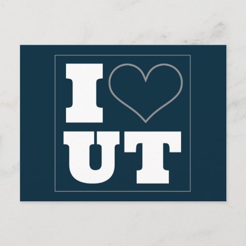 Logan UT Tailgate Invitation Postcard