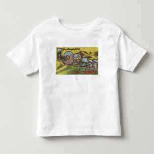 Logan, West Virginia - Large Letter Scenes Toddler T-shirt