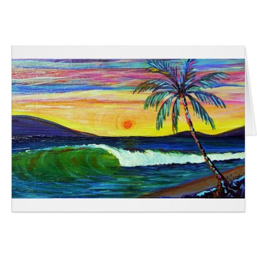 logans sunset lahaina cards (Front Horizontal)