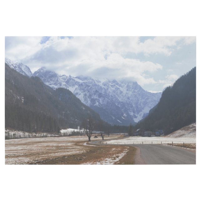 Logar valley in Slovenia Gallery Wrap (Front)