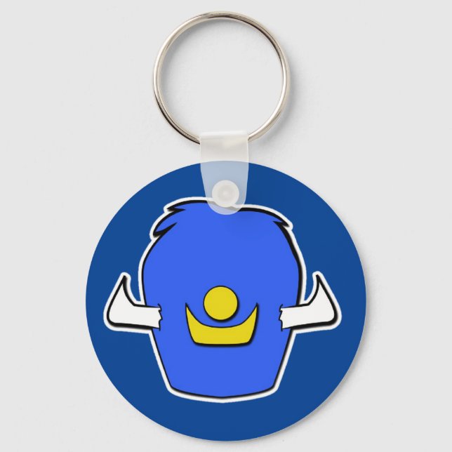 Loge Hat  Keychain (Front)