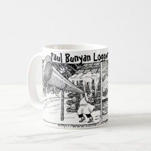 "Logger Breakfast, Paul Bunyan style" Coffee Mug