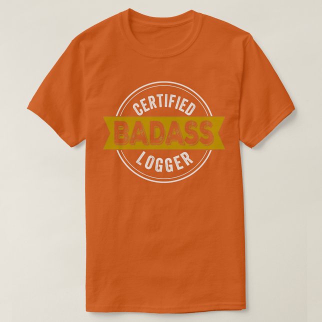 Logger Funny Gift Idea T-Shirt (Design Front)