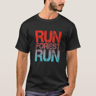 Logger Woodsman Vintage Run Forest Run Lumberjack T-Shirt