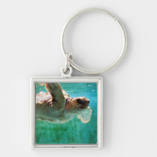 Loggerhead #1 Keychain (Front)