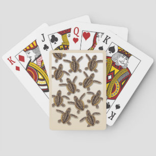 Loggerhead Sea Turtle Playing Cards