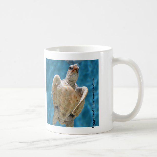 Loggerhead Turtle Coffee Mug (Right)