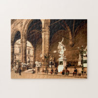 Loggia dei Lanzi Florence Tuscany Italy Jigsaw Puzzle