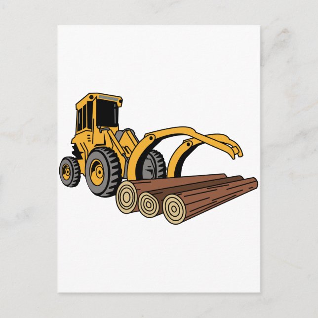 Logging Loader Postcard (Front)