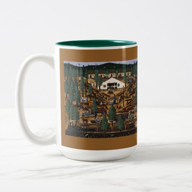Logging Memories Mug (Left)