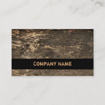Logging Ranks Business Card by GetArtFACTORY at Zazzle