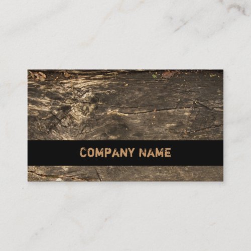 Logging Ranks Business Card