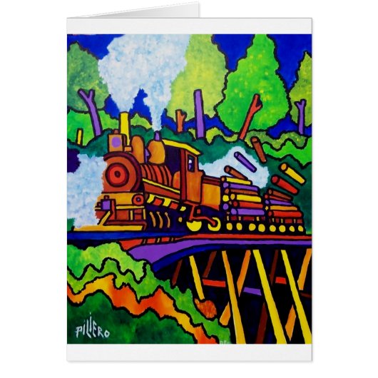 Logging Train Cards (Front)