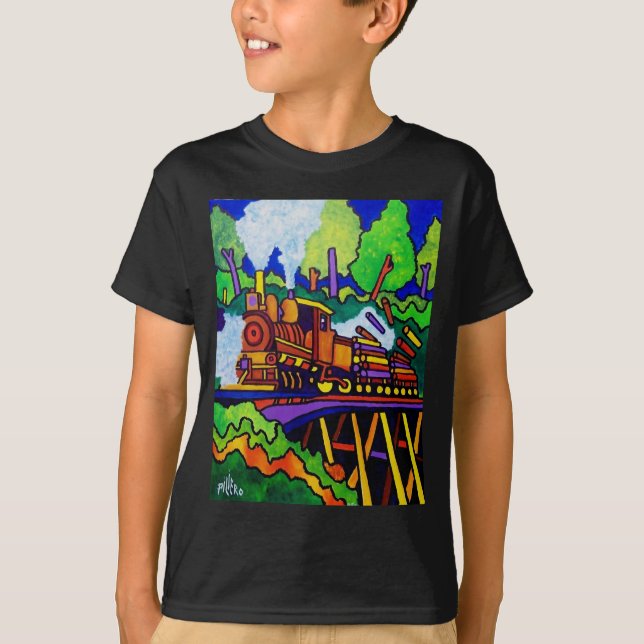 Logging Train T-Shirt (Front)