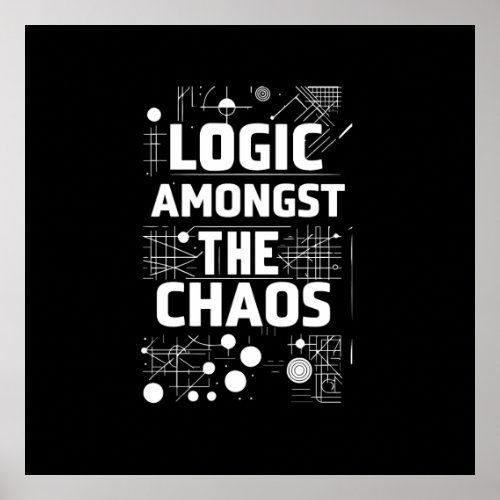 Logic Amongst the Chaos Poster