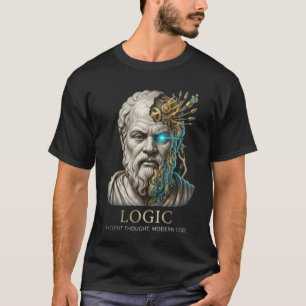 Logic - Ancient Thought Modern Code Cyberpunk T-Shirt