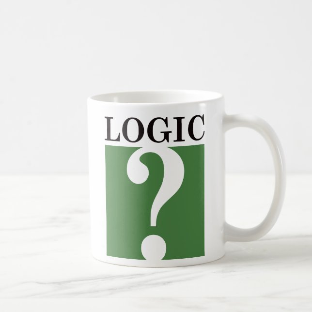 Logic - Black and Green Coffee Mug (Right)