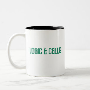 Logic & Cells Analytical Spreadsheet Mindset Two-Tone Coffee Mug