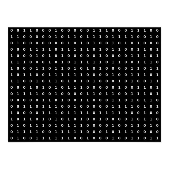 Logic Numbers Poster (Front)