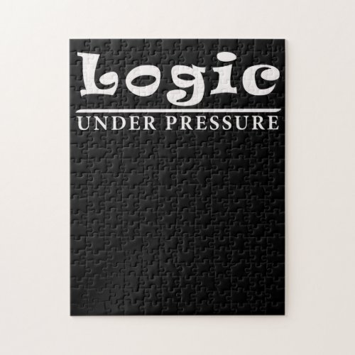 Logic Under Pressure  T Shirt Jigsaw Puzzle
