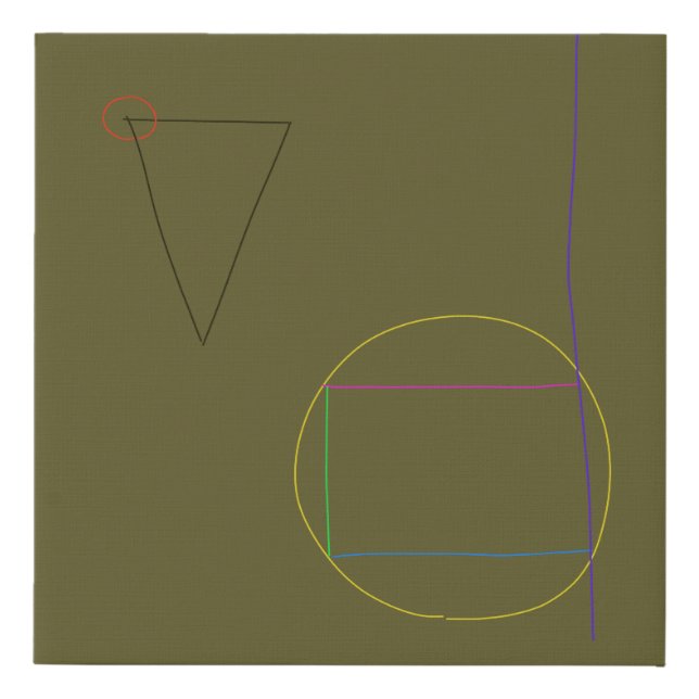 Logical Faux Canvas Print (Front)