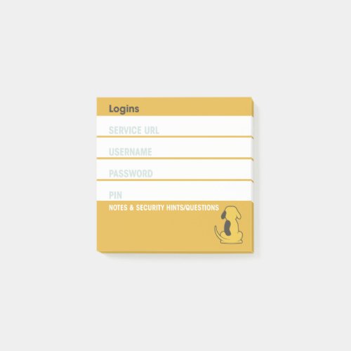 Login Sticky Notes