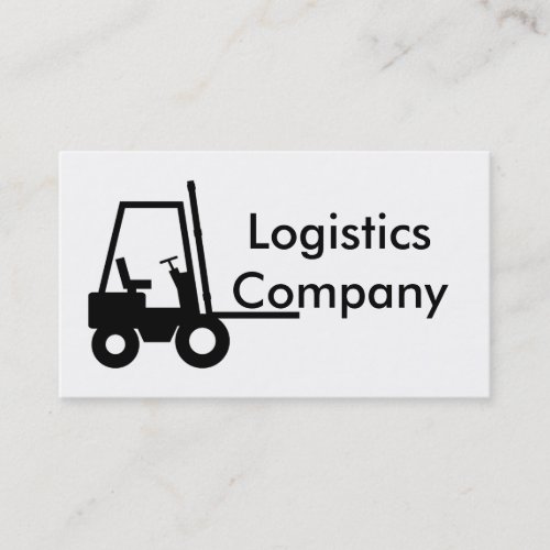 Logistics Company Business Card Templates