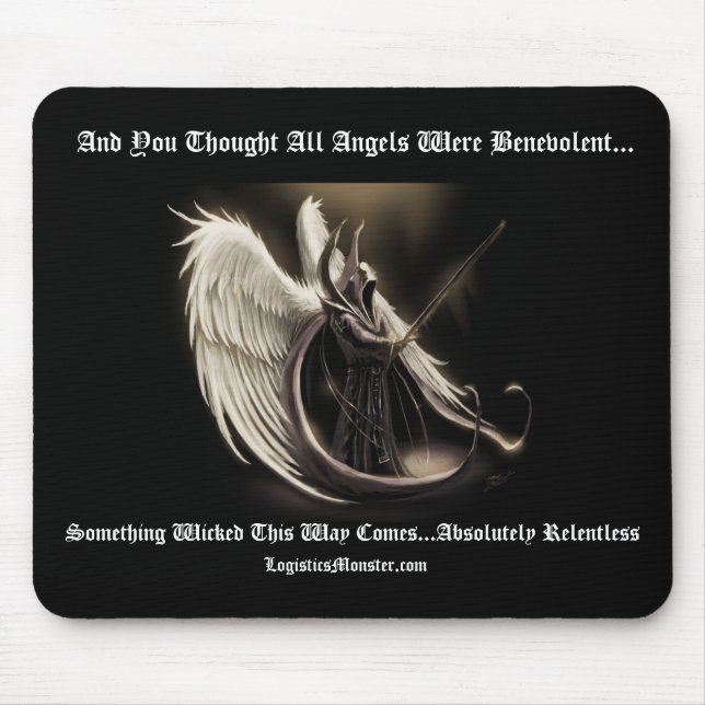 Logistics Monster Mouse Pad (Front)