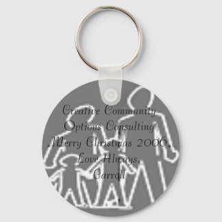 logo2, Creative Community Options ConsultingMer... Keychain