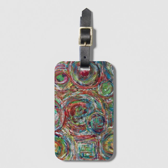 Logo 2 Luggage Tag (Front Vertical)