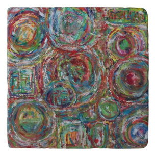 Logo 2 Marble Trivet