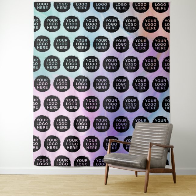 Logo Backdrop Business Company (In Situ)