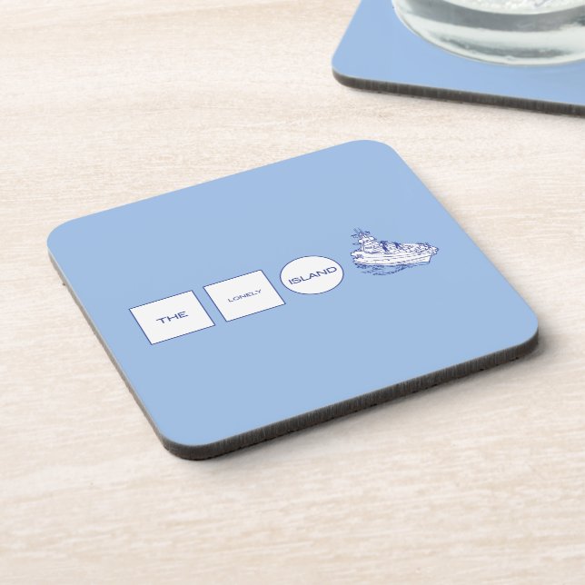 Logo Beverage Coaster (Left Side)