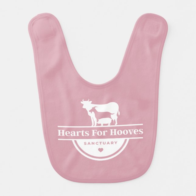 Logo bib for girls (Front)