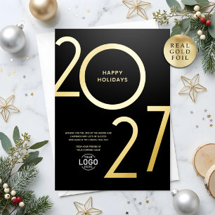 Logo Black Chic Business 2027 Holiday Gold Card