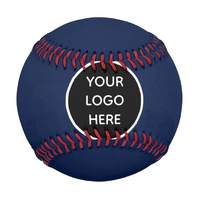 Logo Branding Business Company Promotional Blue Baseball (Front)
