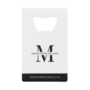 Logo Business Branded Promotional Corporate Gift Credit Card Bottle Opener