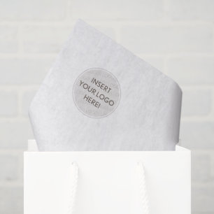 LOGO BUSINESS BRANDING modern simple extra large Tissue Paper