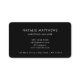 Logo Business Card | Modern Professional Black