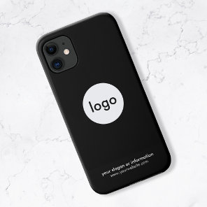 Logo Business Company Simple Minimalist iPhone 11 Case