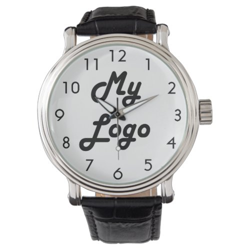 Logo business corporate black white watch