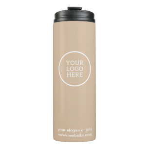 Logo Business Corporate Company Branded Thermal Tumbler