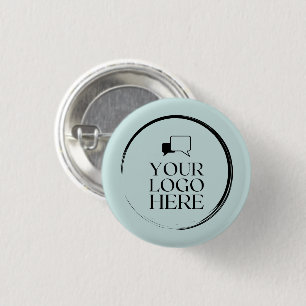 Logo Business Corporate Company Minimalist Button