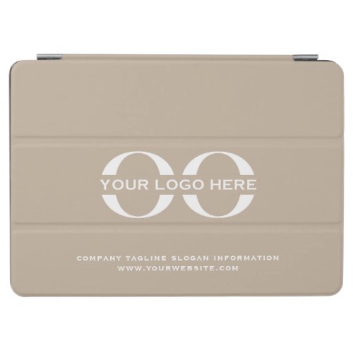 Logo Business Corporate Company Minimalist iPad Air Cover