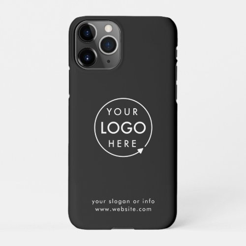 Logo  Business Corporate Company Minimalist iPhone 11Pro Case